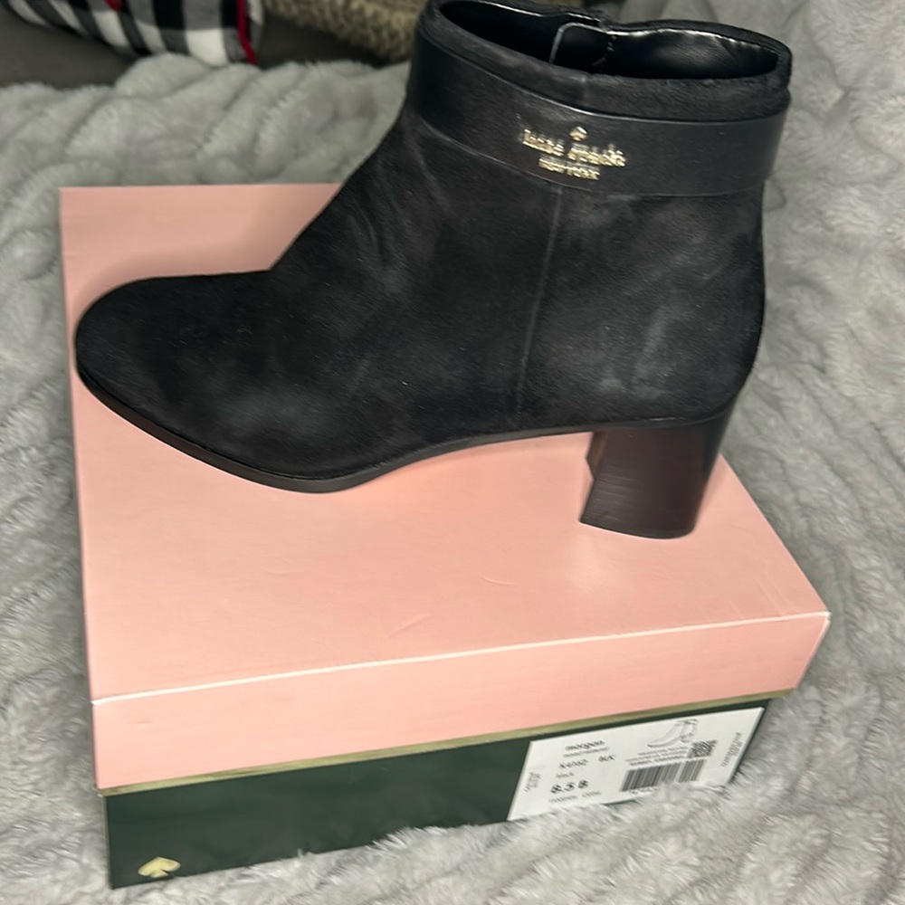 Kate Spade Suade Material Black